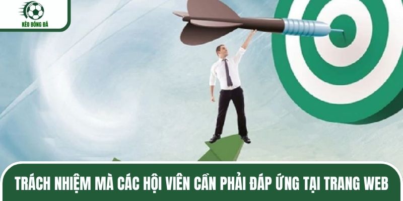 Trách nhiệm mà các hội viên cần phải đáp ứng tại trang web