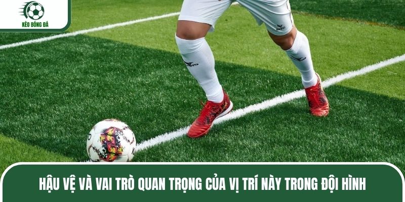 Hậu vệ và vai trò quan trọng của vị trí này trong đội hình