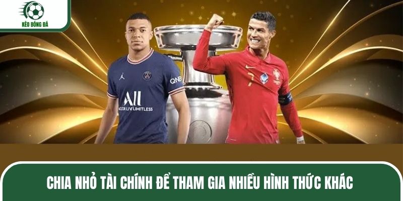 Chia nhỏ tài chính để tham gia nhiều hình thức khác