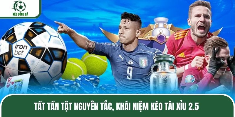 Tất tần tật nguyên tắc, khái niệm kèo tài xỉu 2.5