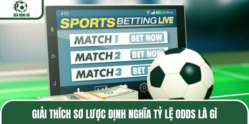 Giải thích sơ lược định nghĩa tỷ lệ odds là gì