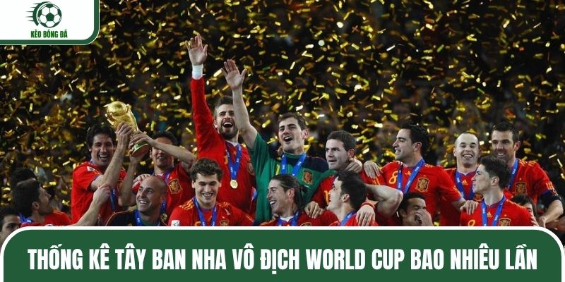Nắm rõ tin tức Tây Ban Nha vô địch World Cup bao nhiêu lần