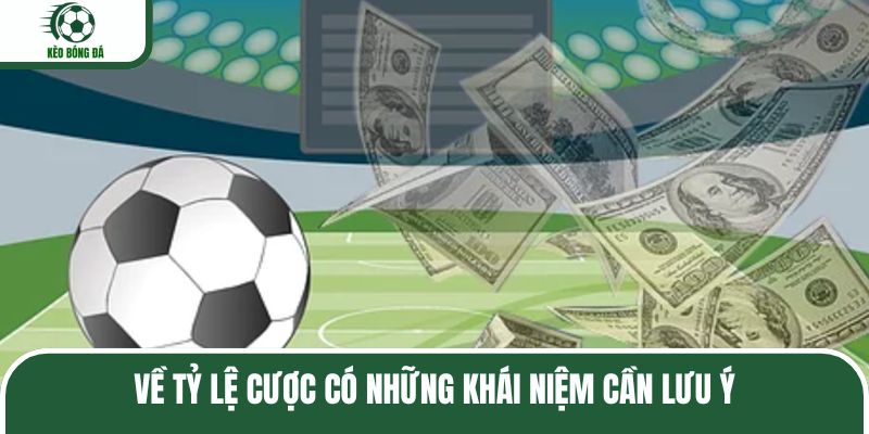 Về tỷ lệ cược có những khái niệm cần lưu ý