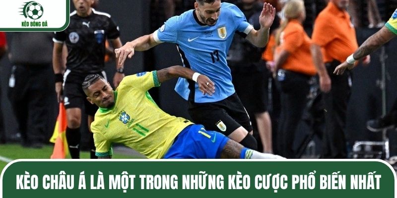 Kèo châu Á là một trong những kèo cược phổ biến nhất