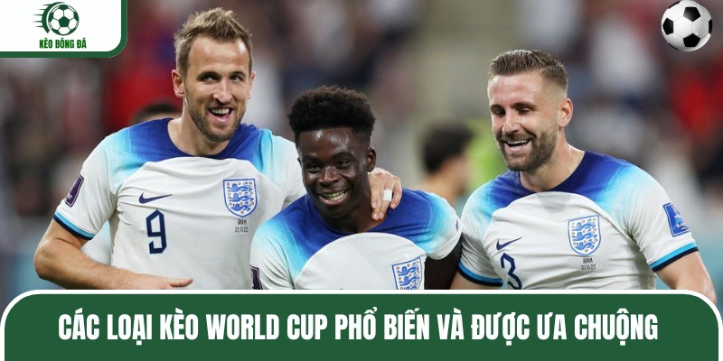 Kèo bóng đá World Cup luôn được quan tâm khi giải đấu diễn ra